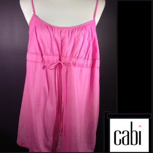 Precious cabi Spring 2009 Flamingo Pink Lawn Cami